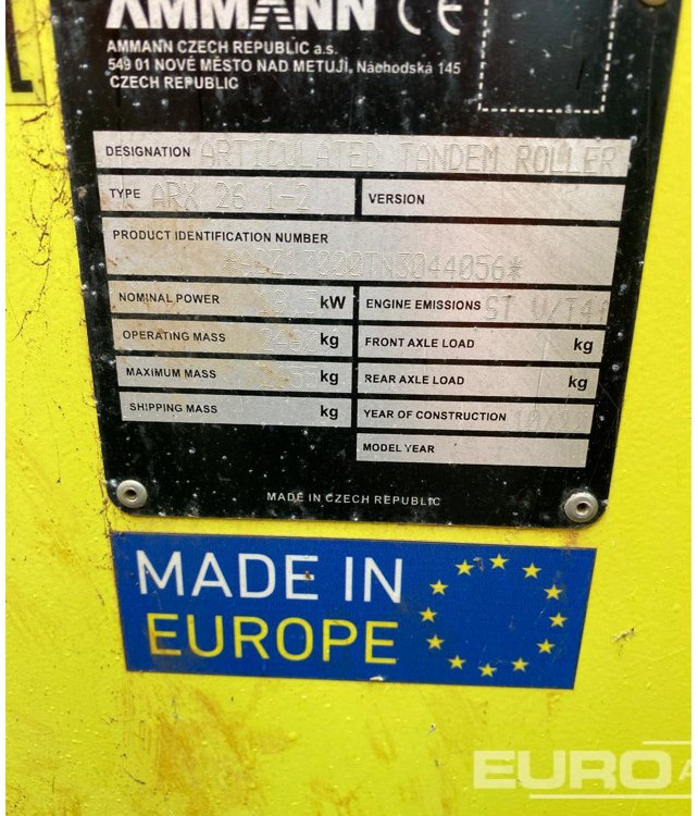 2022 Ammann ARX26.1-2 - Rolo: foto 5 2022 Ammann ARX26.1-2 - Rolo: foto 5