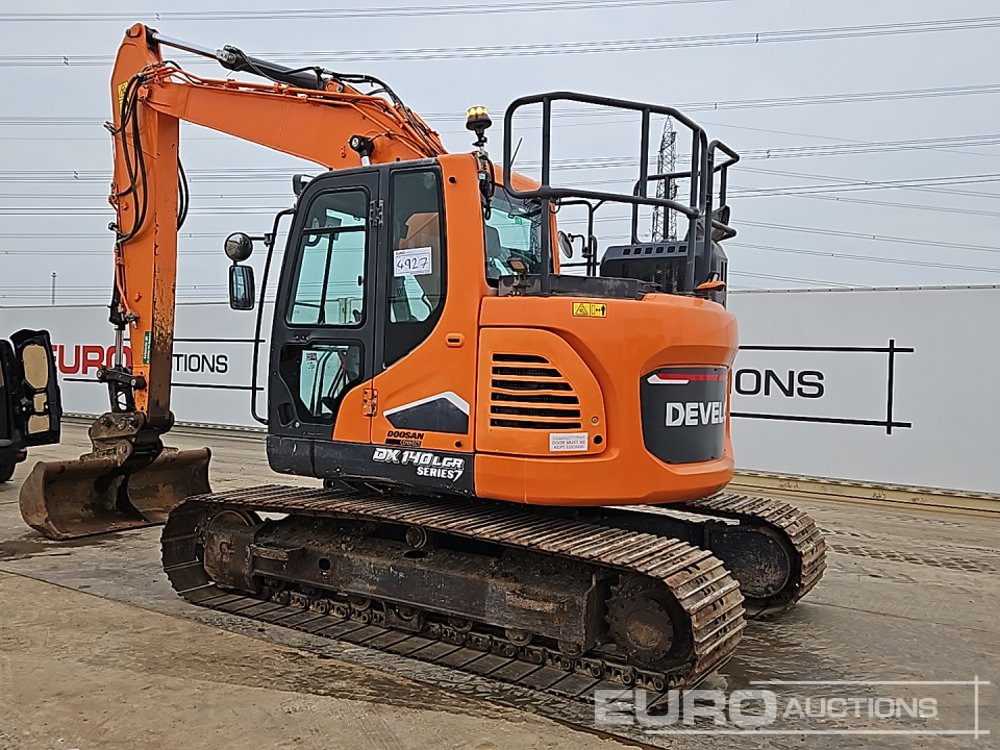 2022 Doosan DX140LCR-7 - Escavadora de rastos: foto 3 2022 Doosan DX140LCR-7 - Escavadora de rastos: foto 3