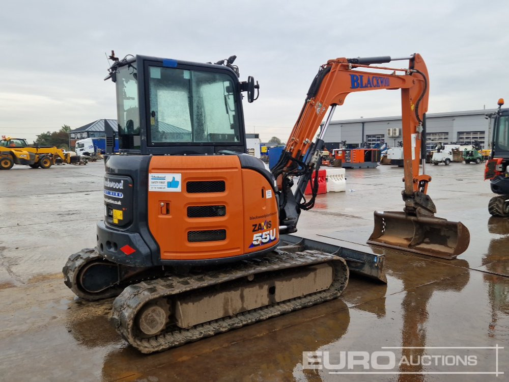 2022 Hitachi ZX55U-6 CLR - Mini escavadeira: foto 5 2022 Hitachi ZX55U-6 CLR - Mini escavadeira: foto 5