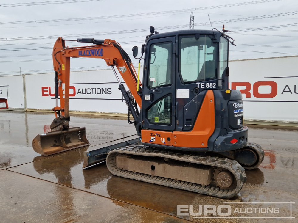 2022 Hitachi ZX55U-6 CLR - Mini escavadeira: foto 3 2022 Hitachi ZX55U-6 CLR - Mini escavadeira: foto 3
