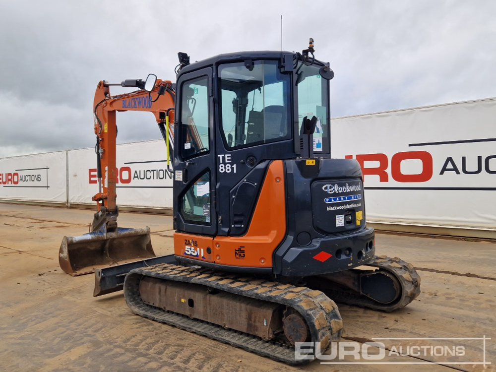 2022 Hitachi ZX55U-6 CLR - Mini escavadeira: foto 3 2022 Hitachi ZX55U-6 CLR - Mini escavadeira: foto 3