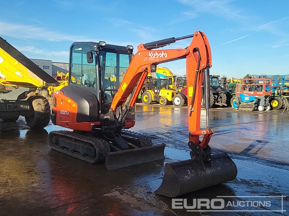 Mini escavadeira 2022 Kubota KX027-4: foto 7