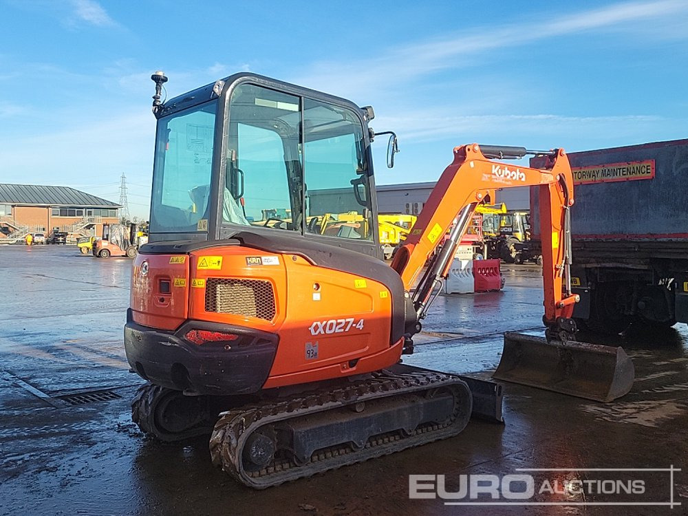 2022 Kubota KX027-4 - Mini escavadeira: foto 5 2022 Kubota KX027-4 - Mini escavadeira: foto 5