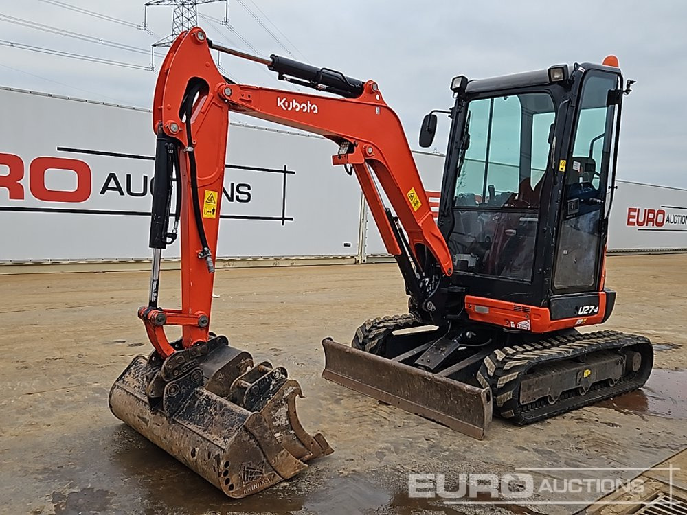 2022 Kubota U27-4 - Mini escavadeira: foto 1 2022 Kubota U27-4 - Mini escavadeira: foto 1