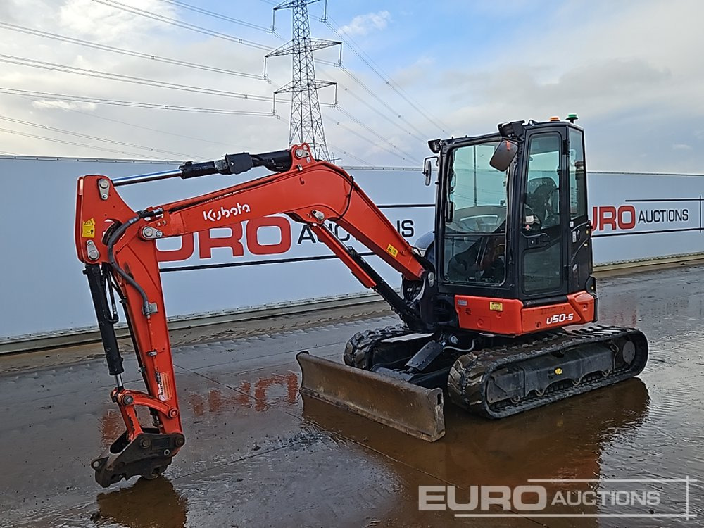 2022 Kubota U50-5 - Mini escavadeira: foto 1 2022 Kubota U50-5 - Mini escavadeira: foto 1