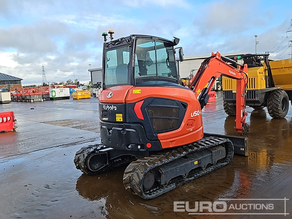 2022 Kubota U50-5 - Mini escavadeira: foto 5 2022 Kubota U50-5 - Mini escavadeira: foto 5