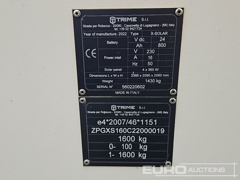 Torre de iluminação 2022 Trime X SOLAR: foto 31