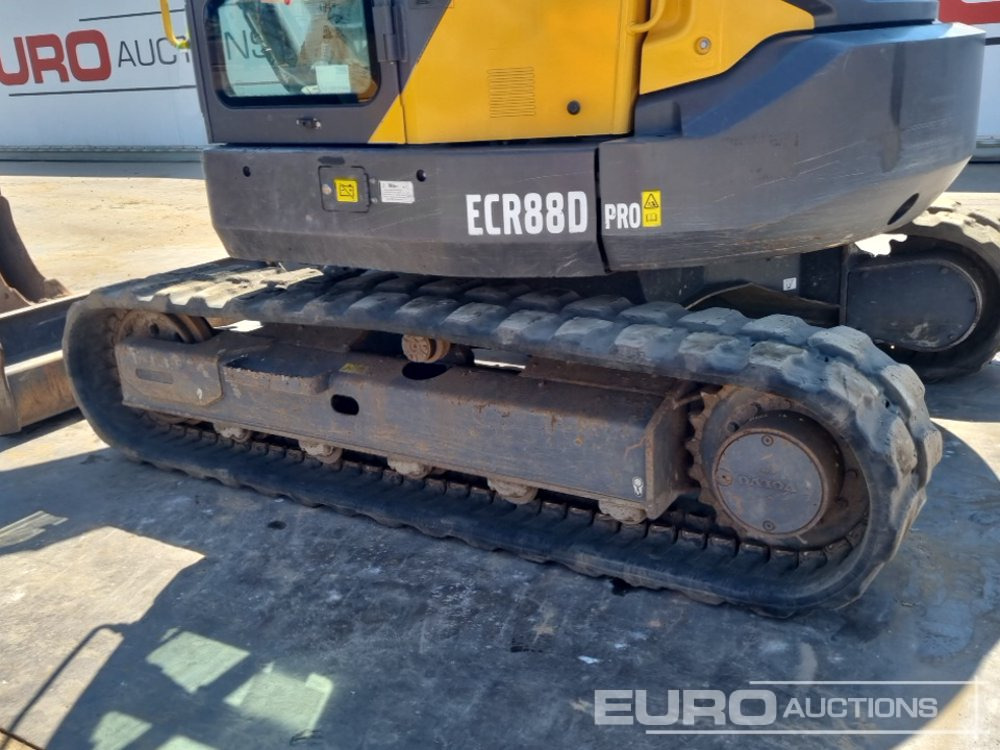 Mini escavadeira 2022 Volvo ECR88D: foto 12