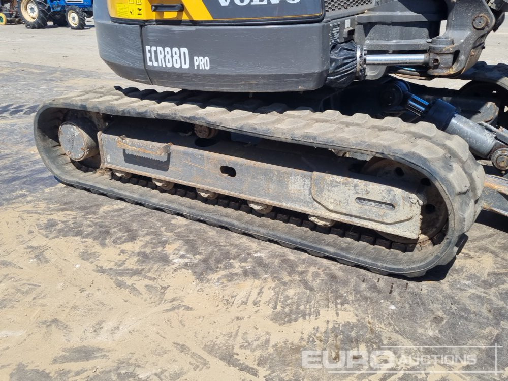 Mini escavadeira 2022 Volvo ECR88D: foto 16