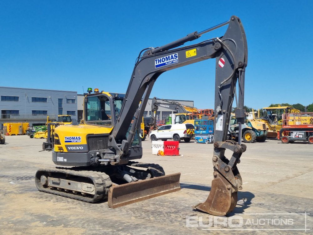 Mini escavadeira 2022 Volvo ECR88D: foto 7