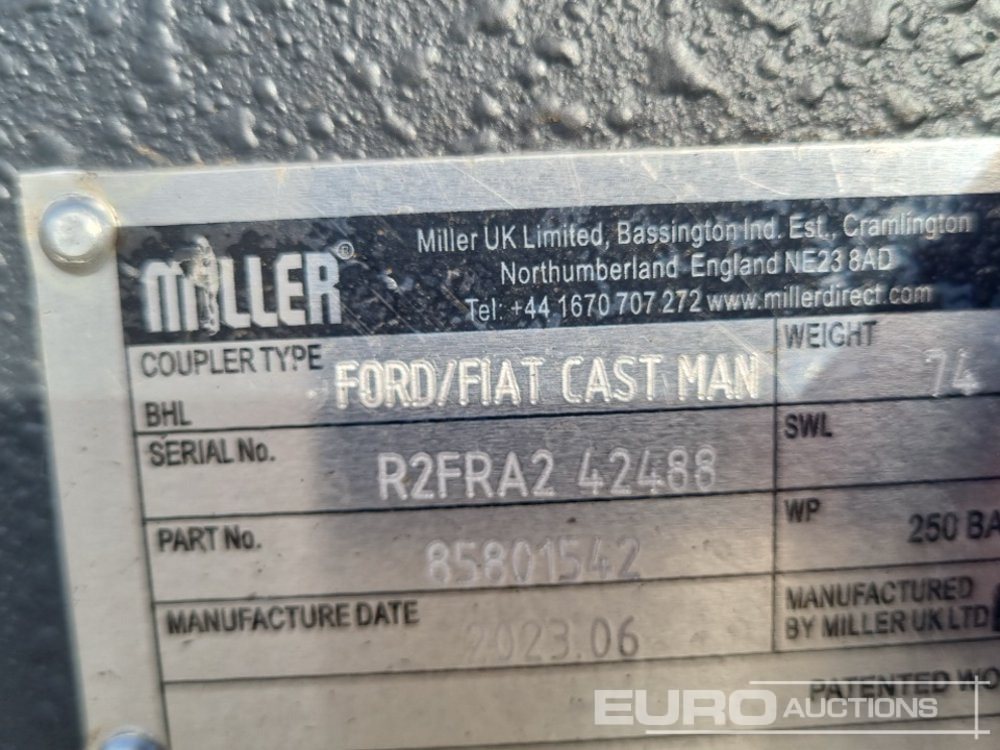 Acoplamento rápido 2023 Manual QH 45mm Pin to suit 4-6 Ton Excavator: foto 14 Acoplamento rápido 2023 Manual QH 45mm Pin to suit 4-6 Ton Excavator: foto 14