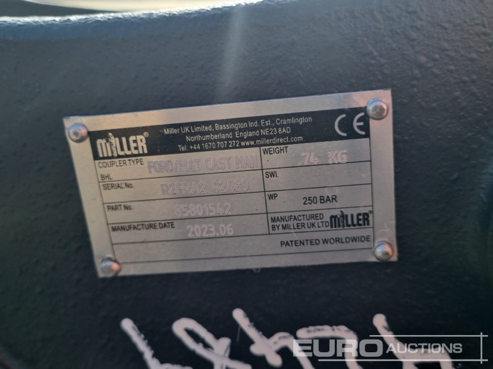 Acoplamento rápido 2023 Manual QH 45mm Pin to suit 4-6 Ton Excavator: foto 14 Acoplamento rápido 2023 Manual QH 45mm Pin to suit 4-6 Ton Excavator: foto 14