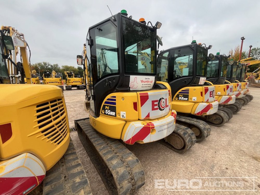 2024 Komatsu PC55MR-5E0 - Mini escavadeira: foto 5 2024 Komatsu PC55MR-5E0 - Mini escavadeira: foto 5