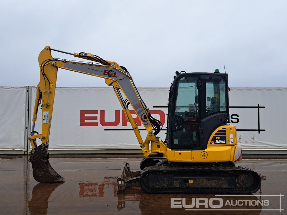 2024 Komatsu PC55MR-5E0 - Mini escavadeira: foto 2 2024 Komatsu PC55MR-5E0 - Mini escavadeira: foto 2
