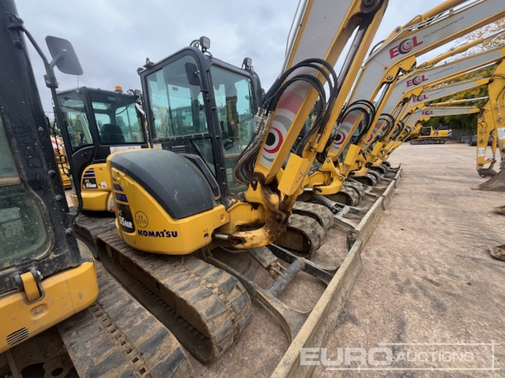 2024 Komatsu PC55MR-5E0 - Mini escavadeira: foto 3 2024 Komatsu PC55MR-5E0 - Mini escavadeira: foto 3