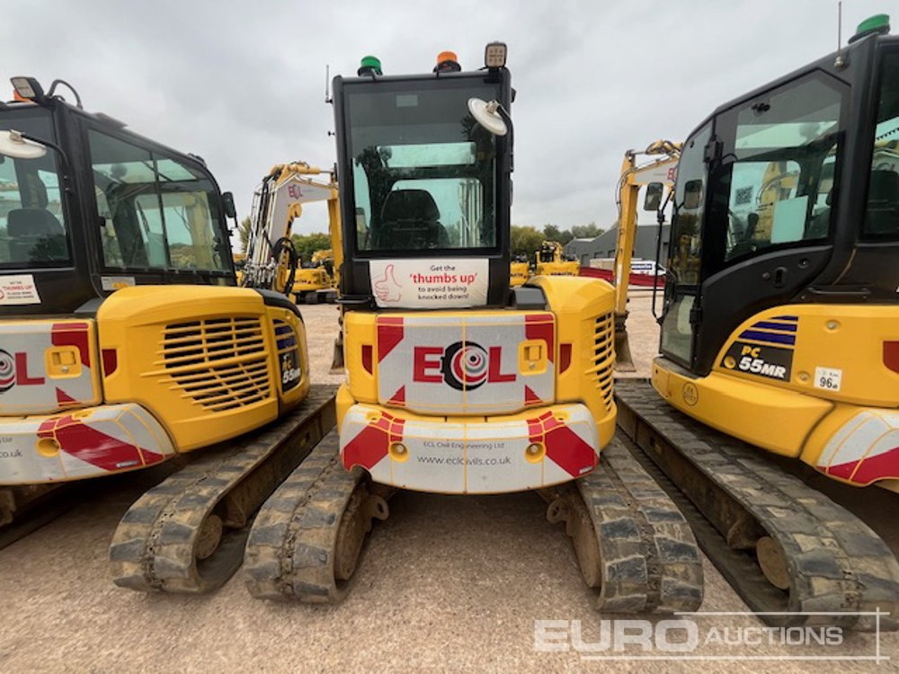 2024 Komatsu PC55MR-5E0 - Mini escavadeira: foto 4 2024 Komatsu PC55MR-5E0 - Mini escavadeira: foto 4