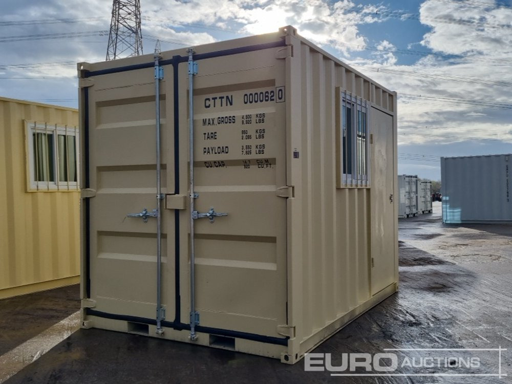 2025 CTTN 10' x 7' Container, 1 Side Door, 1 End Door, Window (Cannot Be Reconsigned) - Contêiner marítimo: foto 1 2025 CTTN 10' x 7' Container, 1 Side Door, 1 End Door, Window (Cannot Be Reconsigned) - Contêiner marítimo: foto 1