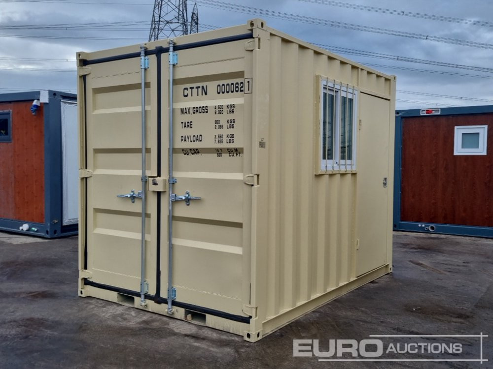 2025 CTTN 10' x 7' Storage Container, 1 Side Door, 1 End Door, Window (Cannot Be Reconsigned) - Contêiner marítimo: foto 1 2025 CTTN 10' x 7' Storage Container, 1 Side Door, 1 End Door, Window (Cannot Be Reconsigned) - Contêiner marítimo: foto 1