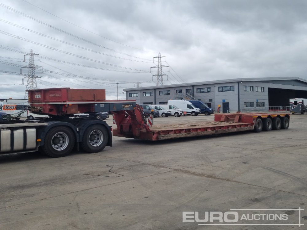 4 Axle Drop Neck Low Loader Trailer, Power Steer, 3" Pin - Semireboque baixa: foto 1 4 Axle Drop Neck Low Loader Trailer, Power Steer, 3" Pin - Semireboque baixa: foto 1