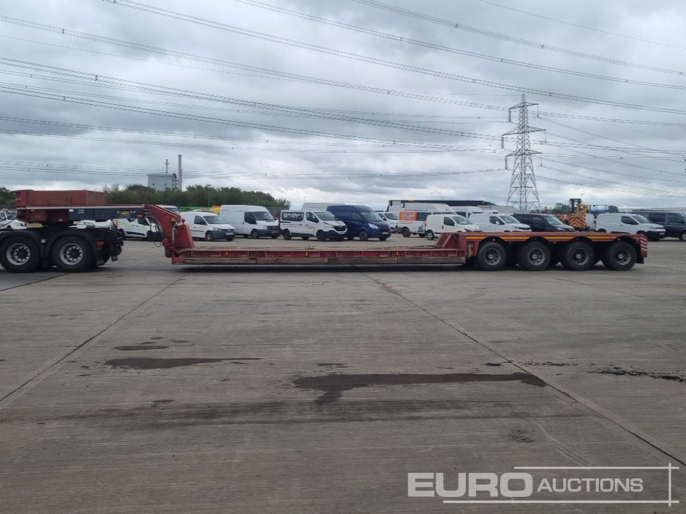 4 Axle Drop Neck Low Loader Trailer, Power Steer, 3" Pin - Semireboque baixa: foto 2 4 Axle Drop Neck Low Loader Trailer, Power Steer, 3" Pin - Semireboque baixa: foto 2