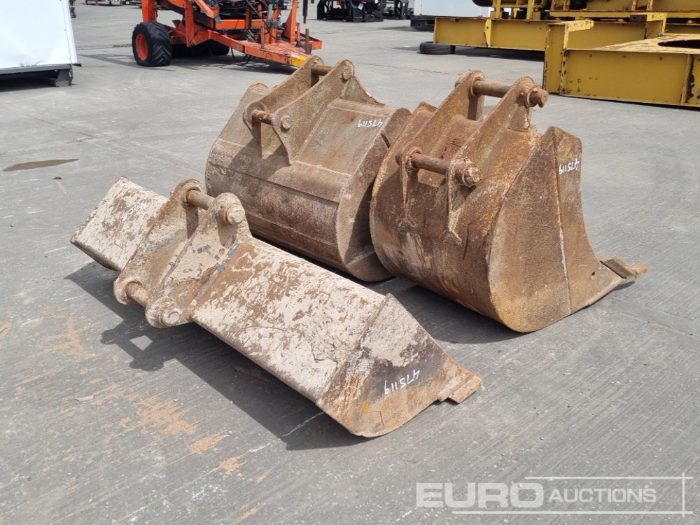 60" Ditching, 36", 24" Digging Bucket 45mm Pin to suit 4-6 Ton Excavator - Balde: foto 5 60" Ditching, 36", 24" Digging Bucket 45mm Pin to suit 4-6 Ton Excavator - Balde: foto 5