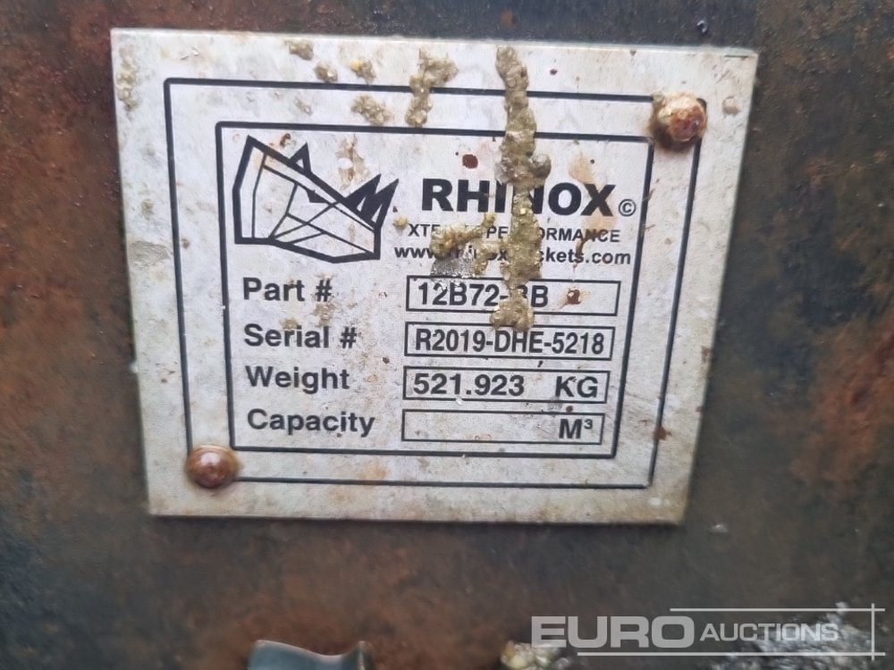 Balde 72" Ditching Bucket 65mm Pin to suit 13 Ton Excavator: foto 13 Balde 72" Ditching Bucket 65mm Pin to suit 13 Ton Excavator: foto 13