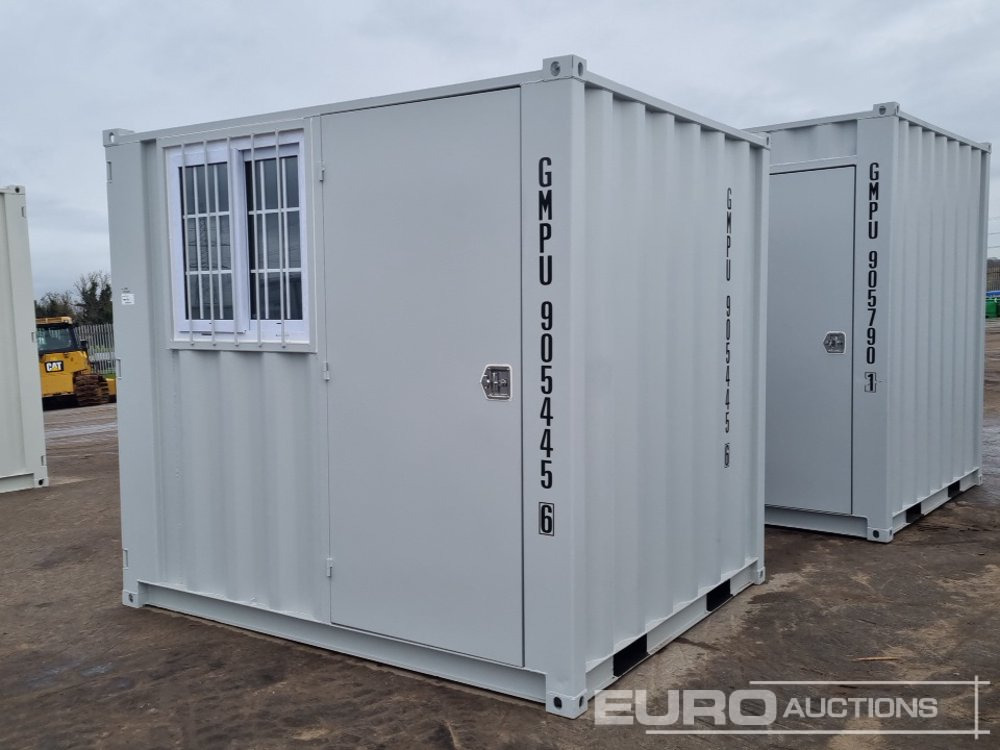 8' x 7' Container, 1 Side Door, 1 End Door, Window (Cannot Be Reconsigned) - Contêiner marítimo: foto 3 8' x 7' Container, 1 Side Door, 1 End Door, Window (Cannot Be Reconsigned) - Contêiner marítimo: foto 3