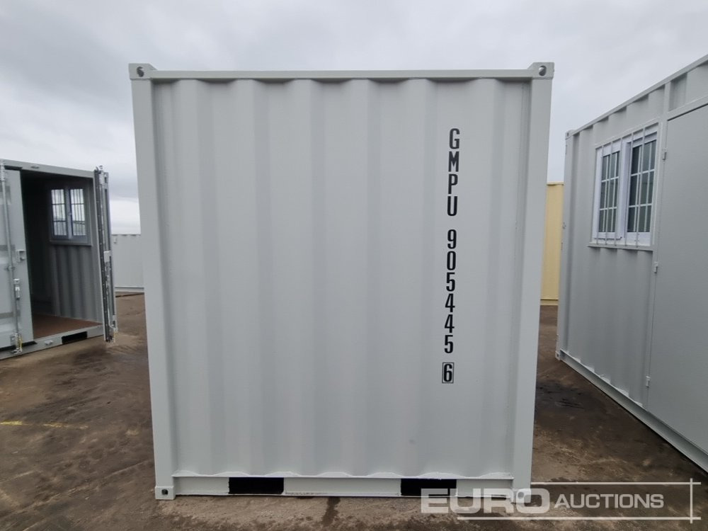8' x 7' Container, 1 Side Door, 1 End Door, Window (Cannot Be Reconsigned) - Contêiner marítimo: foto 4 8' x 7' Container, 1 Side Door, 1 End Door, Window (Cannot Be Reconsigned) - Contêiner marítimo: foto 4