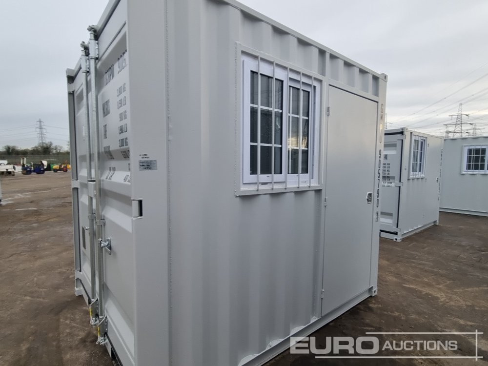 9' x 7' Container, 1 Side Door, 1 End Door, Window (Cannot Be Reconsigned) - Contêiner marítimo: foto 2 9' x 7' Container, 1 Side Door, 1 End Door, Window (Cannot Be Reconsigned) - Contêiner marítimo: foto 2