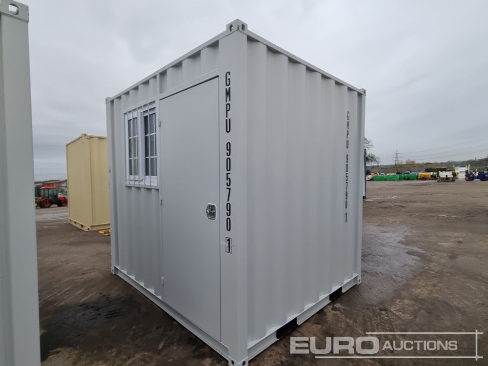 9' x 7' Container, 1 Side Door, 1 End Door, Window (Cannot Be Reconsigned) - Contêiner marítimo: foto 3 9' x 7' Container, 1 Side Door, 1 End Door, Window (Cannot Be Reconsigned) - Contêiner marítimo: foto 3