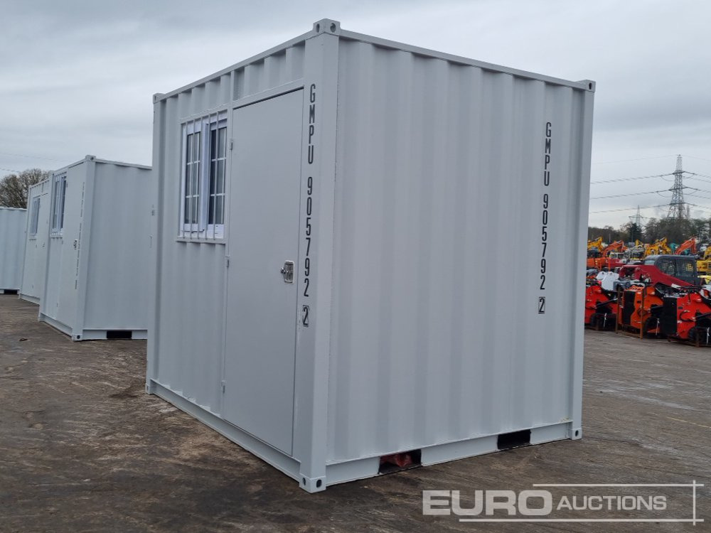 9' x 7' Container, 1 Side Door, 1 End Door, Window (Cannot Be Reconsigned) - Contêiner marítimo: foto 3 9' x 7' Container, 1 Side Door, 1 End Door, Window (Cannot Be Reconsigned) - Contêiner marítimo: foto 3