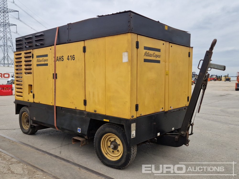 Compressor de ar Atlas Copco XAHS416MD 880CFM: foto 7