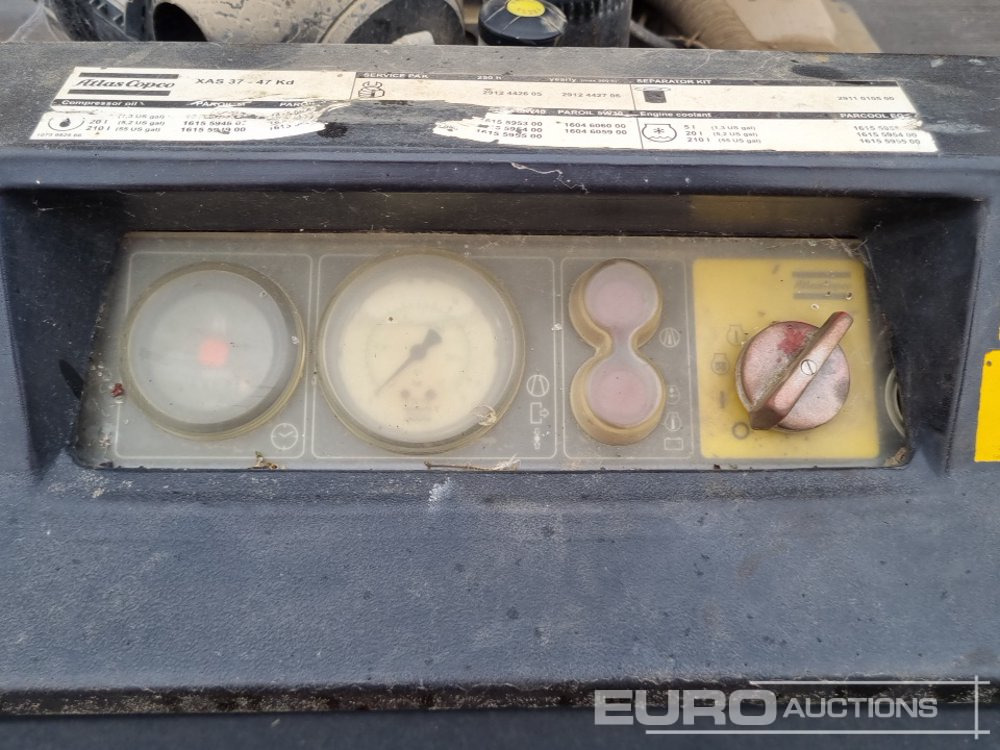 Compressor de ar Atlas Copco XAS37: foto 23