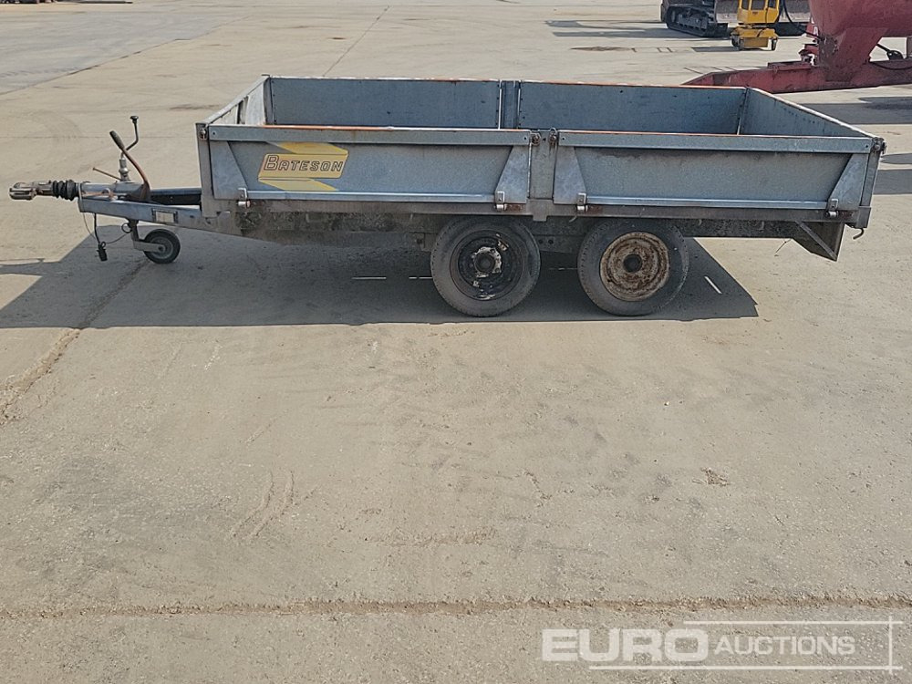 Bateson Trailers 2 Ton Twin Axle Dropside Plant Trailer - Reboque porta máquinas: foto 2 Bateson Trailers 2 Ton Twin Axle Dropside Plant Trailer - Reboque porta máquinas: foto 2