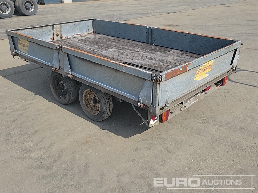 Bateson Trailers 2 Ton Twin Axle Dropside Plant Trailer - Reboque porta máquinas: foto 3 Bateson Trailers 2 Ton Twin Axle Dropside Plant Trailer - Reboque porta máquinas: foto 3