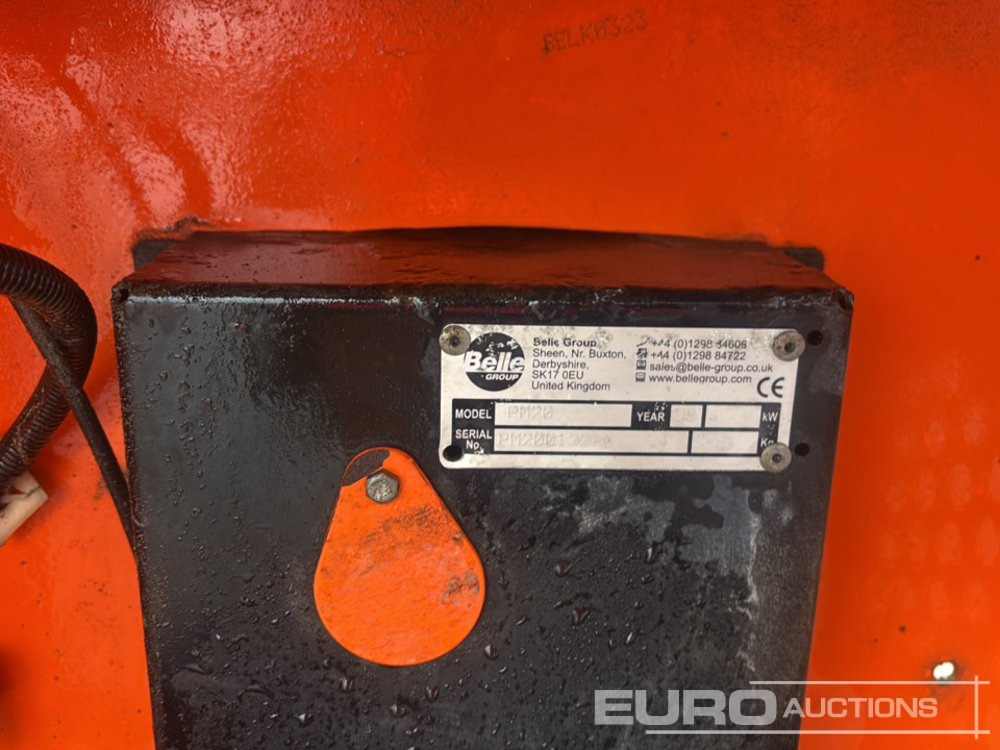 Betoneira Belle Diesel Mixer, Yanmar Electric Start Engine: foto 25 Betoneira Belle Diesel Mixer, Yanmar Electric Start Engine: foto 25