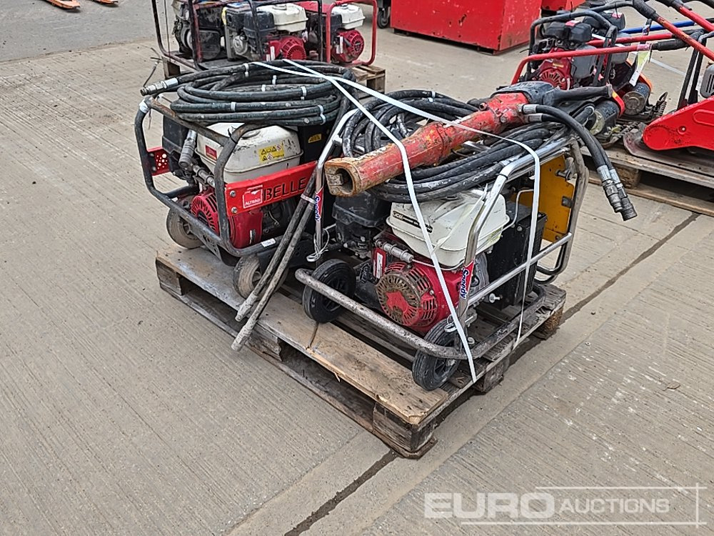 Belle Hydraulic Power Pack, Honda Engine (2 of), JCB Hydraulic Hand Held Breaker - Máquina de asfalto: foto 5 Belle Hydraulic Power Pack, Honda Engine (2 of), JCB Hydraulic Hand Held Breaker - Máquina de asfalto: foto 5