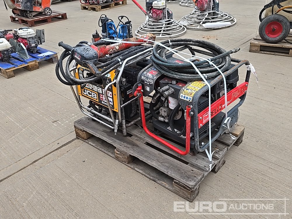 Belle Hydraulic Power Pack, Honda Engine (2 of), JCB Hydraulic Hand Held Breaker - Máquina de asfalto: foto 1 Belle Hydraulic Power Pack, Honda Engine (2 of), JCB Hydraulic Hand Held Breaker - Máquina de asfalto: foto 1