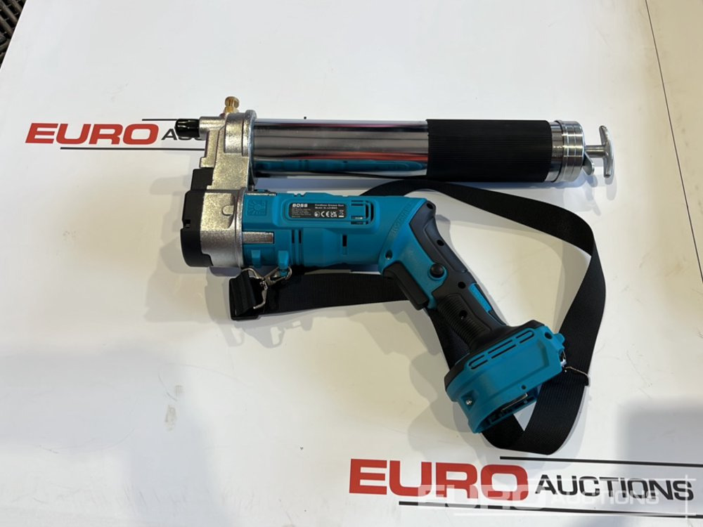 Equipamento para oficina Boss 21 Volt Lithium Battery Cordless Grease Gun, 2 Batteries, Charger, Case, Shoulder Strap, Extension Pieces and Fittings: foto 11