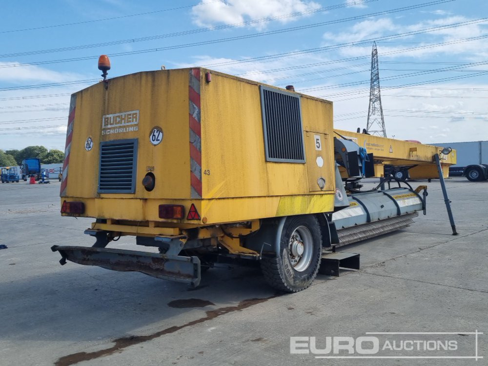 Bucher Schorling P21 Single Axle Runway Sweeper, Snow Clearing Brush, Snow Blower, Dryer - Removedor de neve: foto 5 Bucher Schorling P21 Single Axle Runway Sweeper, Snow Clearing Brush, Snow Blower, Dryer - Removedor de neve: foto 5