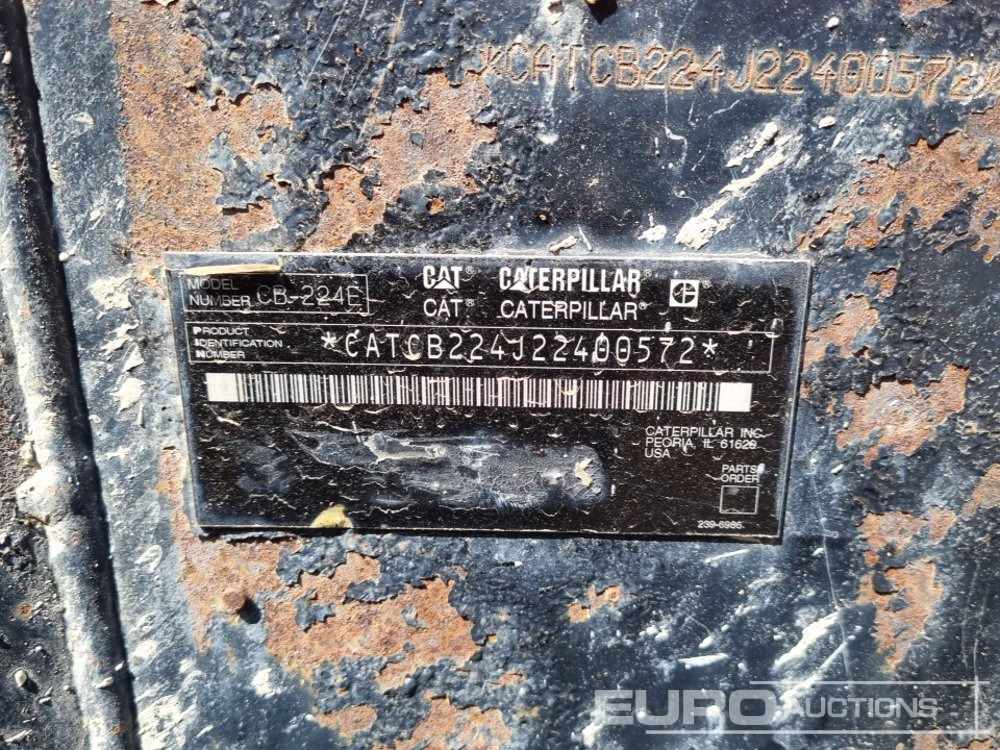 Rolo CAT CB224E: foto 30