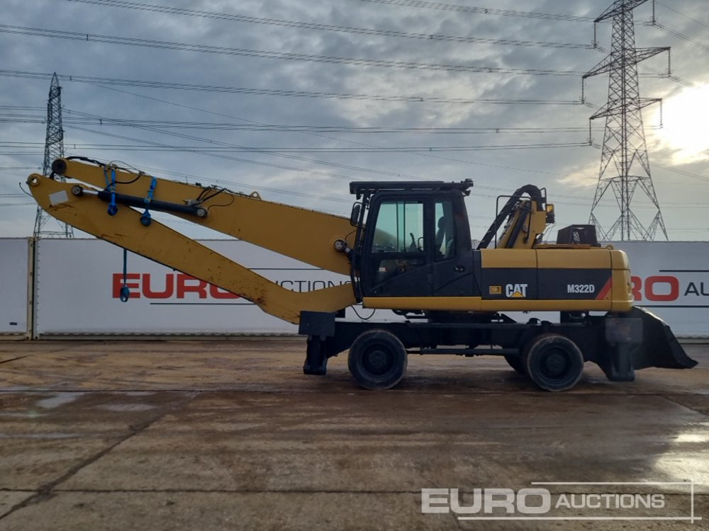CAT M322D - Escavadeira de rodas: foto 2 CAT M322D - Escavadeira de rodas: foto 2