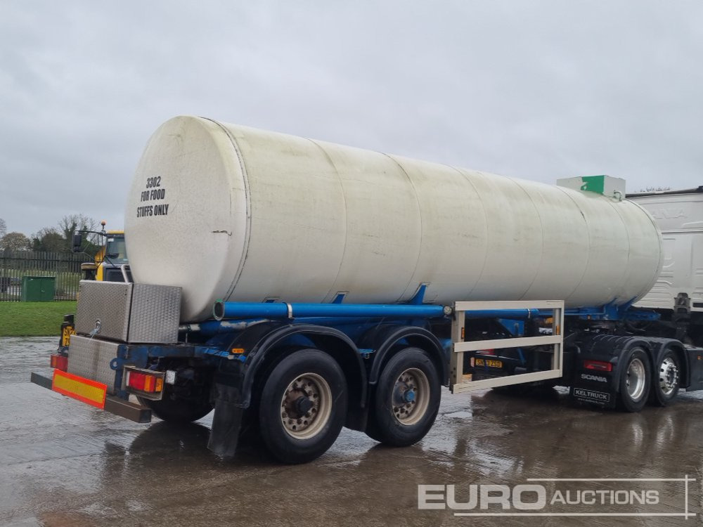 Clayton Twin Axle Tanker Trailer,Rear Steer, Stainless Steel Tank (Plating Certificate Available) - Semirreboque tanque: foto 5 Clayton Twin Axle Tanker Trailer,Rear Steer, Stainless Steel Tank (Plating Certificate Available) - Semirreboque tanque: foto 5