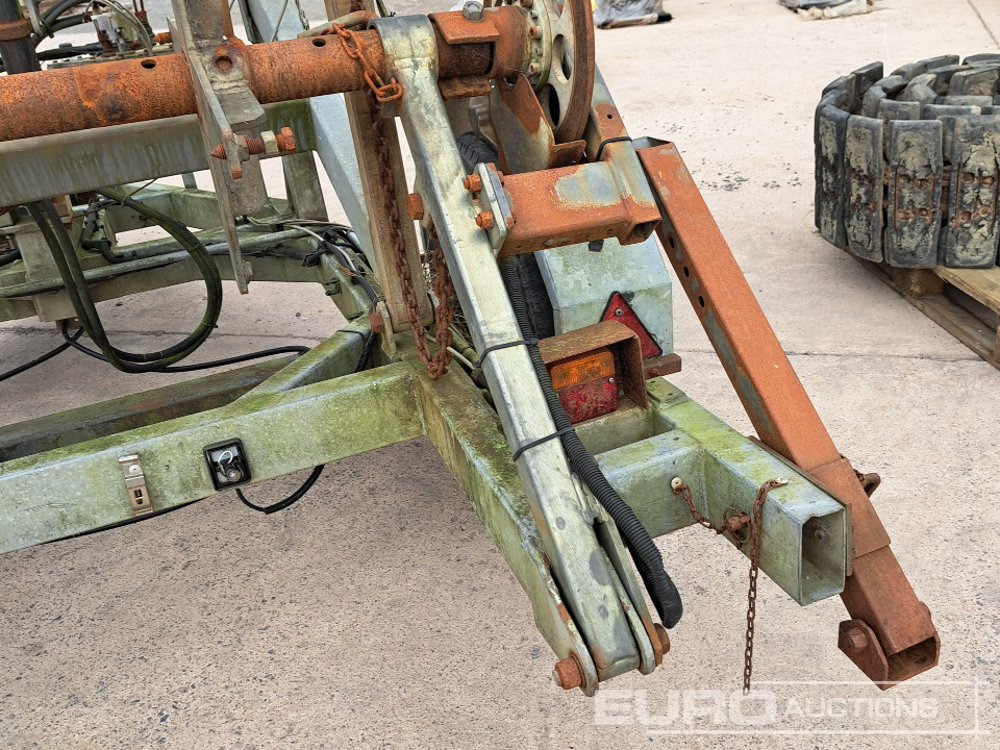 Reboque porta máquinas Clydesdale Single Axle Cable Trailer: foto 26
