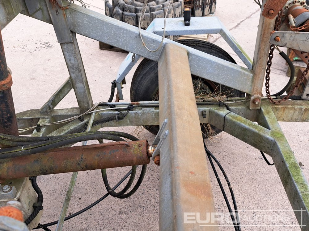Reboque porta máquinas Clydesdale Single Axle Cable Trailer: foto 18