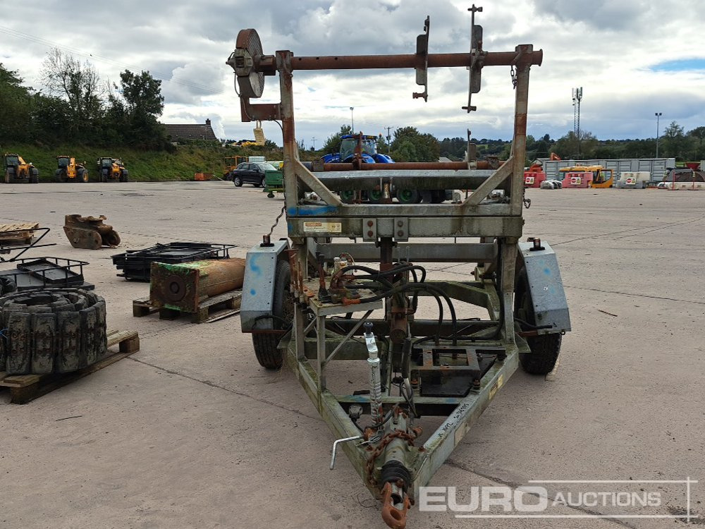 Reboque porta máquinas Clydesdale Single Axle Cable Trailer: foto 8