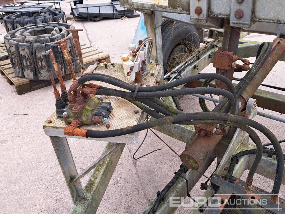 Reboque porta máquinas Clydesdale Single Axle Cable Trailer: foto 11
