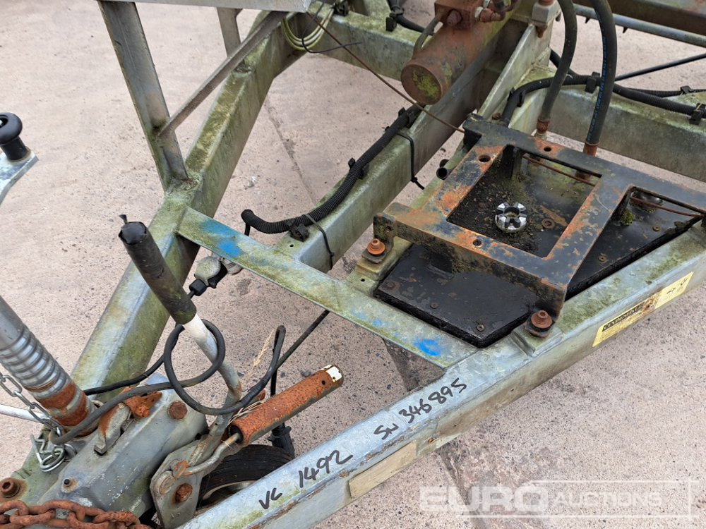 Reboque porta máquinas Clydesdale Single Axle Cable Trailer: foto 10