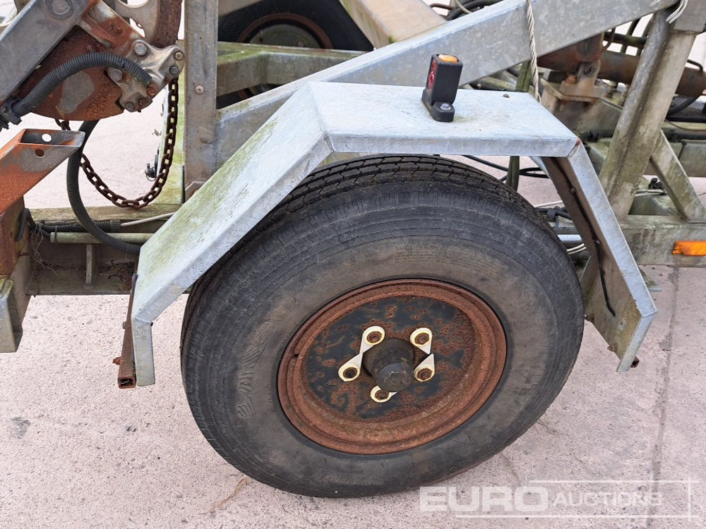 Reboque porta máquinas Clydesdale Single Axle Cable Trailer: foto 22