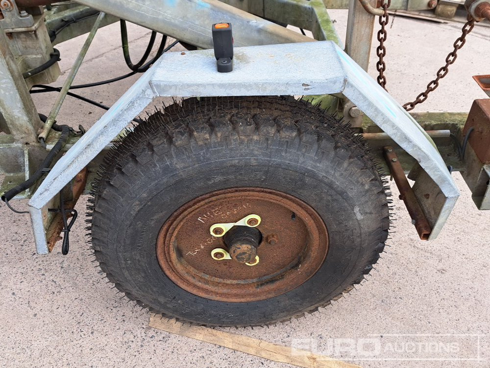 Reboque porta máquinas Clydesdale Single Axle Cable Trailer: foto 21